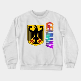 Germany Coat of Arms Design Crewneck Sweatshirt